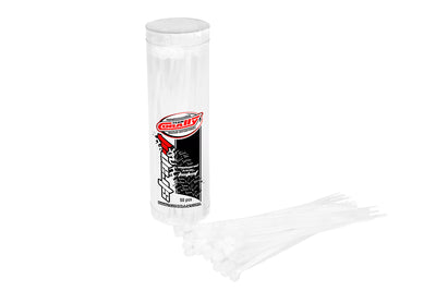 Fascette di serraggio StrapIt 2,5 × 100 mm (50 pezzi) tipo rilsan/colson– CORALLY 