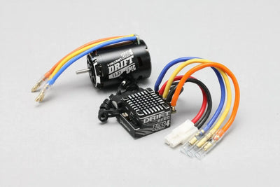Combo moteur Zero S 10.5T + ESC BL-PRO4 DRIFT SPEC - Noir - YOKOMO - BL-P4105DBA