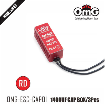 Condensateur pour ESC Rouge 14000UF - OMG