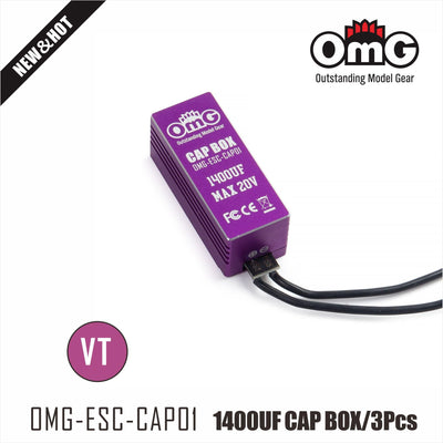 Condensateur pour ESC Violet 14000UF - OMG
