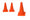 Cones traffic 1/10 - SRC Sideways - SRC-CONES