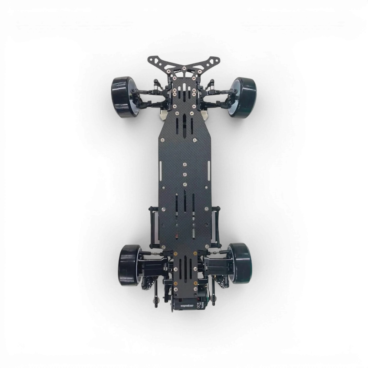 Conversion carbone GALM Topline, pièce de rechange pour voiture, avec composants en fibre de carbone visible.