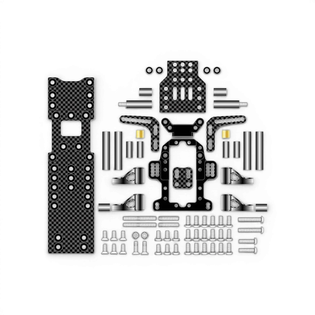 Conversion Drift pour MB-01 Wrap-UP next, pièce de modification pour voiture RC avec détails techniques visibles.