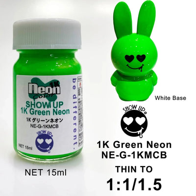 Couleur Neon Vert - Show UP - NE-G-1KMCB