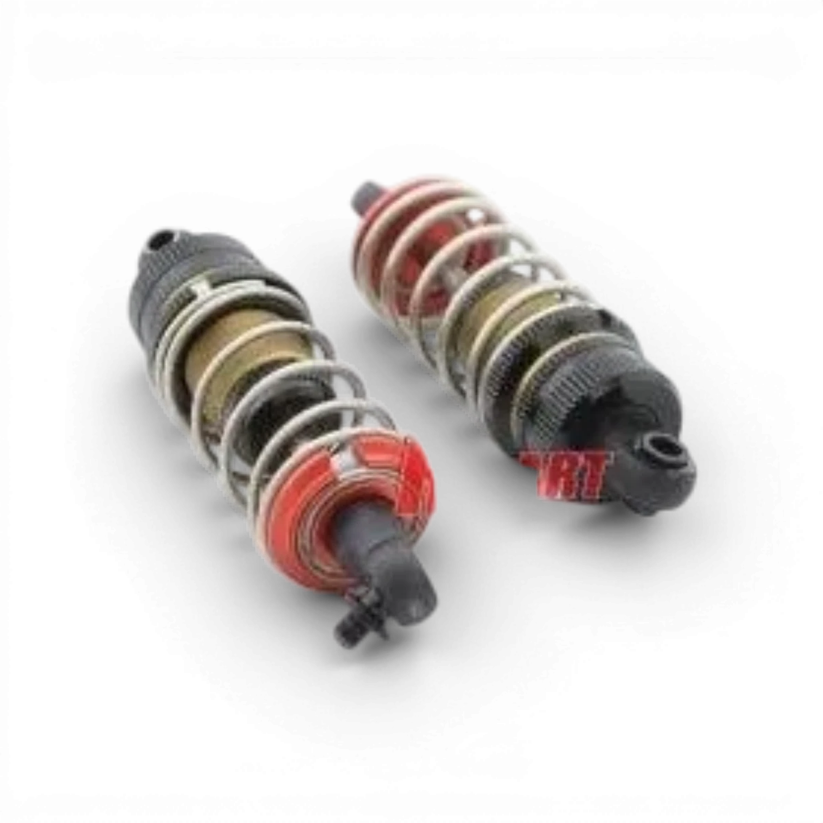 Coupelles amortisseurs sur roulement -2mm Pro Gress Rouge - World pro - DriftParadiZ