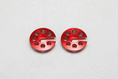 Coupelles ressorts arrière Bigbore Rouges - YOKOMO - Y2-S3NRA