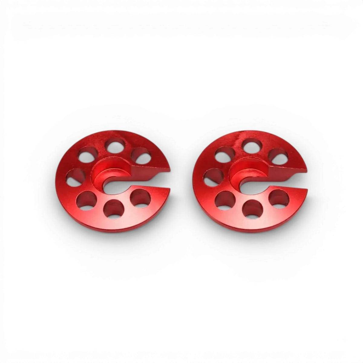 Coupelles ressorts arrière Bigbore Rouges - YOKOMO - DriftParadiZ