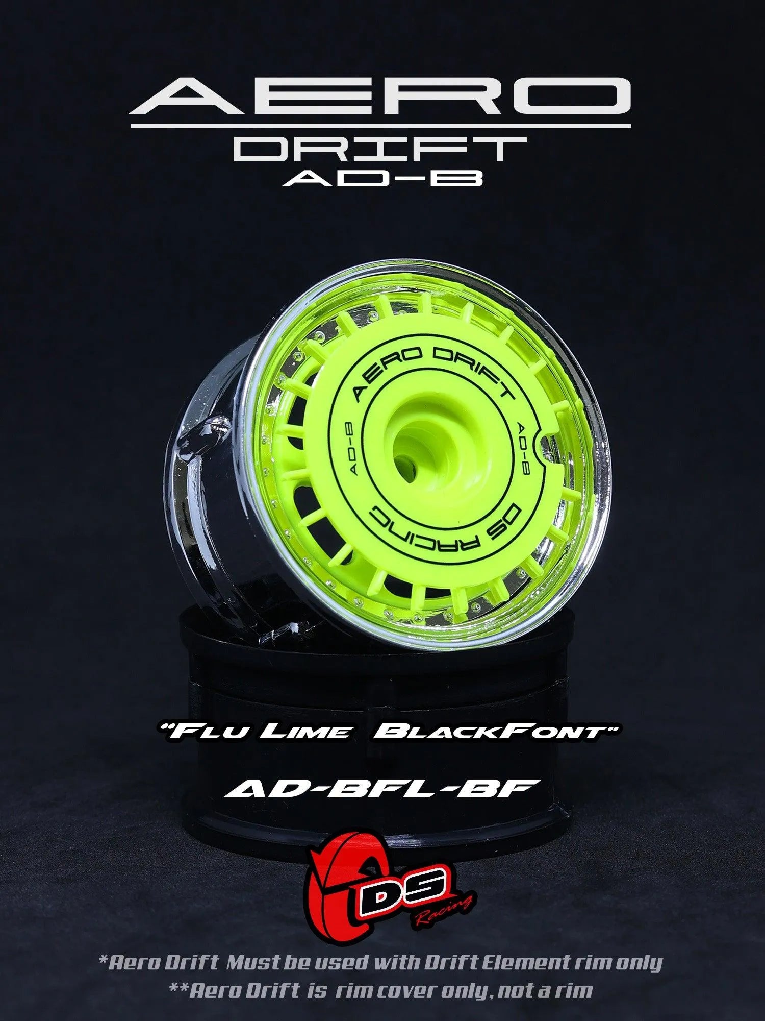Couvercle aero drift pour drift element - Flat - DS Racing - DriftParadiZ