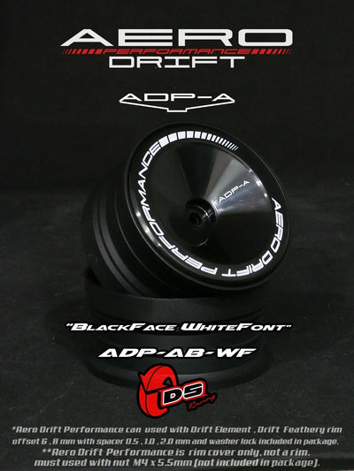 Couvercle aero performance drift pour drift element - Sloped - Noir - DS Racing - ADP-AB-WF