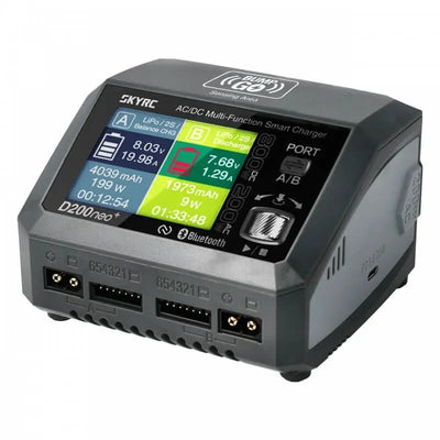 D200 Neo+ NFC ver. Duo AC/DC chargeur (AC 200W - DC 2x400W) - SKYRC - SK100196-06