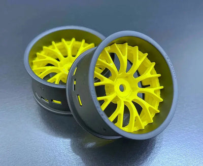 Daisy Jaune gloss/Noir mat - Tetsujin - TT-8114