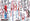 Volledige stickerdecoratie - BC Racing Red/Blue Flames - Basement LAB Graphics-BLG-BC-P75/08459