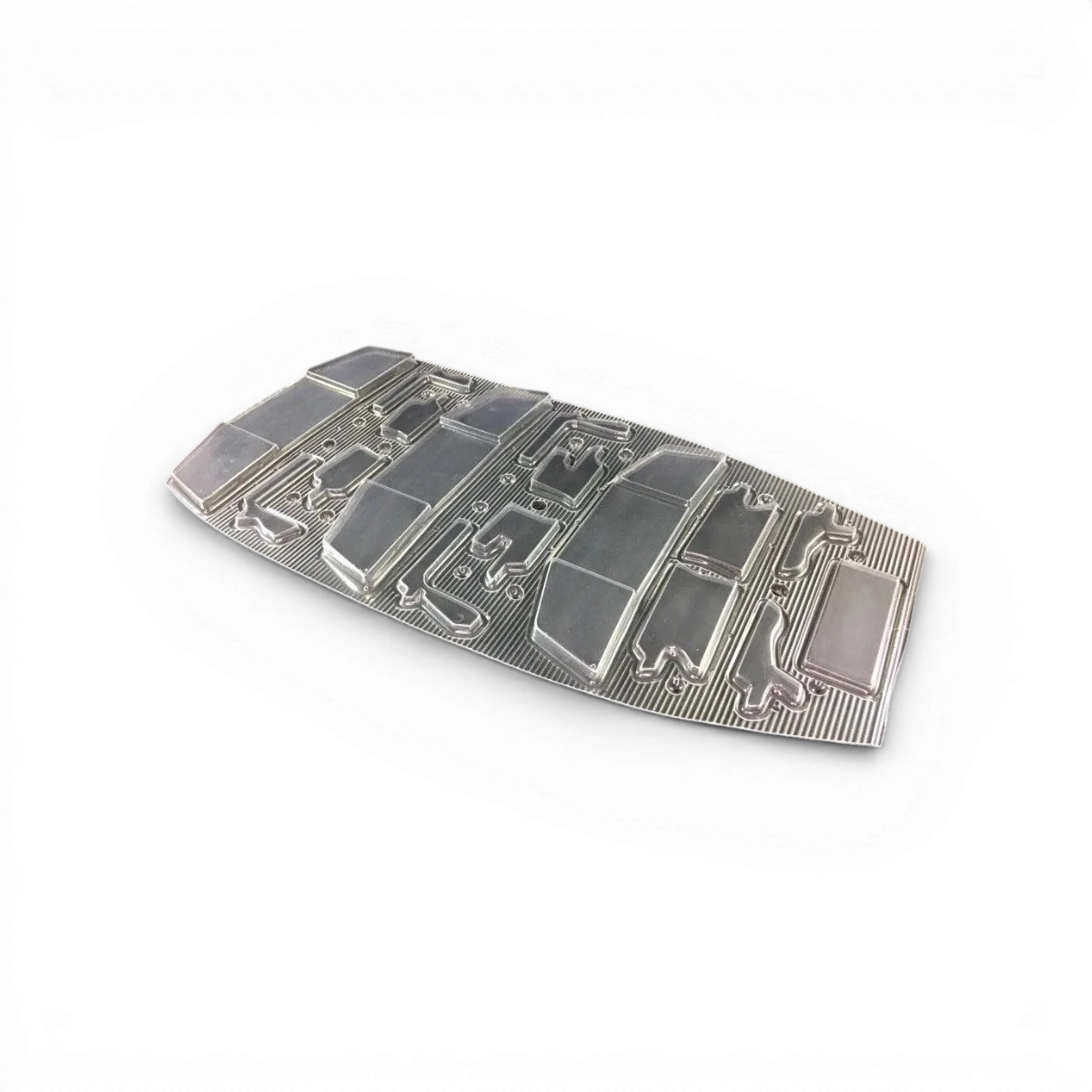 Diffuseur en Lexan universel pour carrosseries RC Aplastics RC, design léger et durable pour voitures radiocommandées.