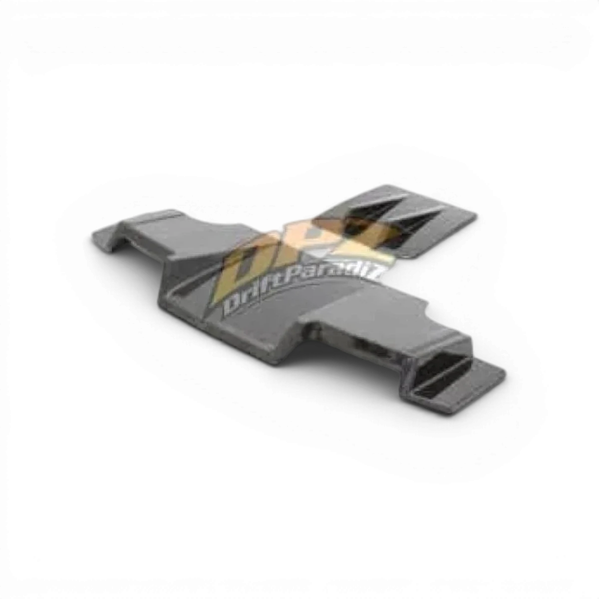 Diffuseur universel RC Art pour carrosseries, en plastique noir, avec détails de fixation, conçu pour modèles RC.