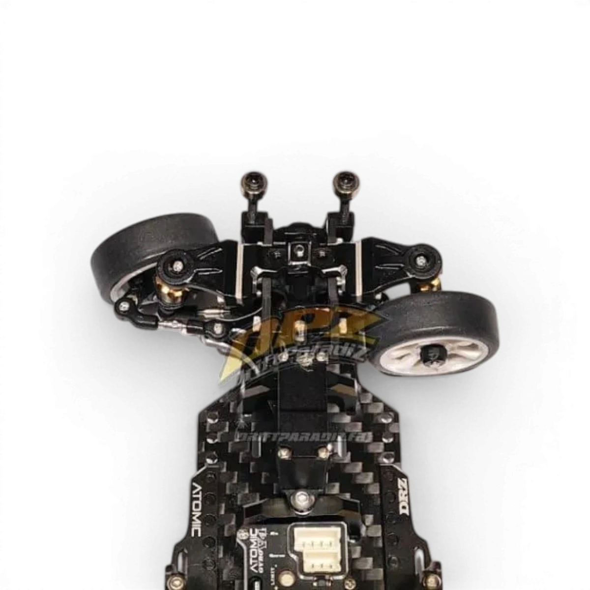 Direction direct drive DRZ3 pour voiture RC Atomic RC Mini, pièce détachée pour modélisme radiocommandé.