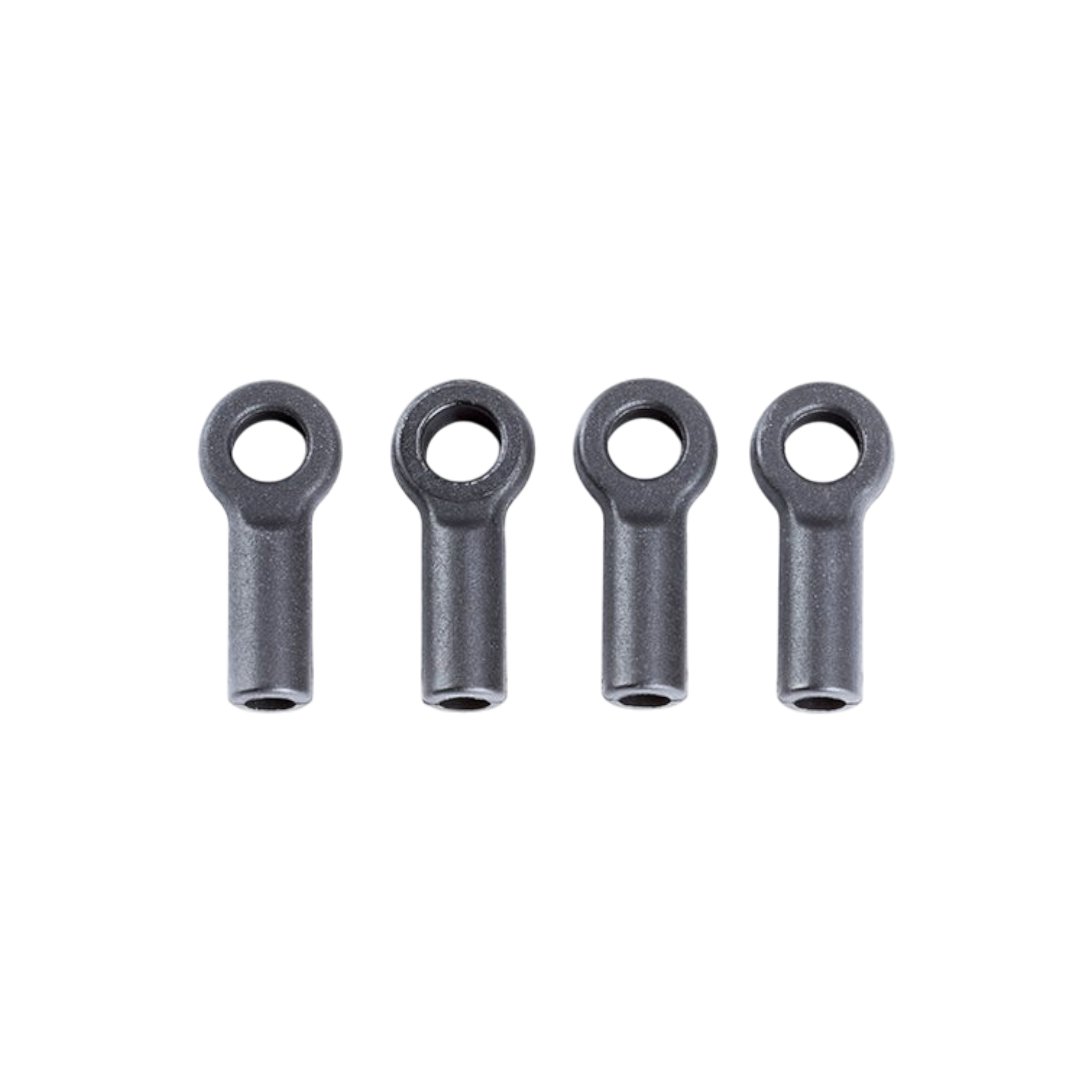 Lot de 4 chapes Slim Rêve D taille S noires pour biellettes titane, filetage 2,5 mm, vendues par DriftParadiZ