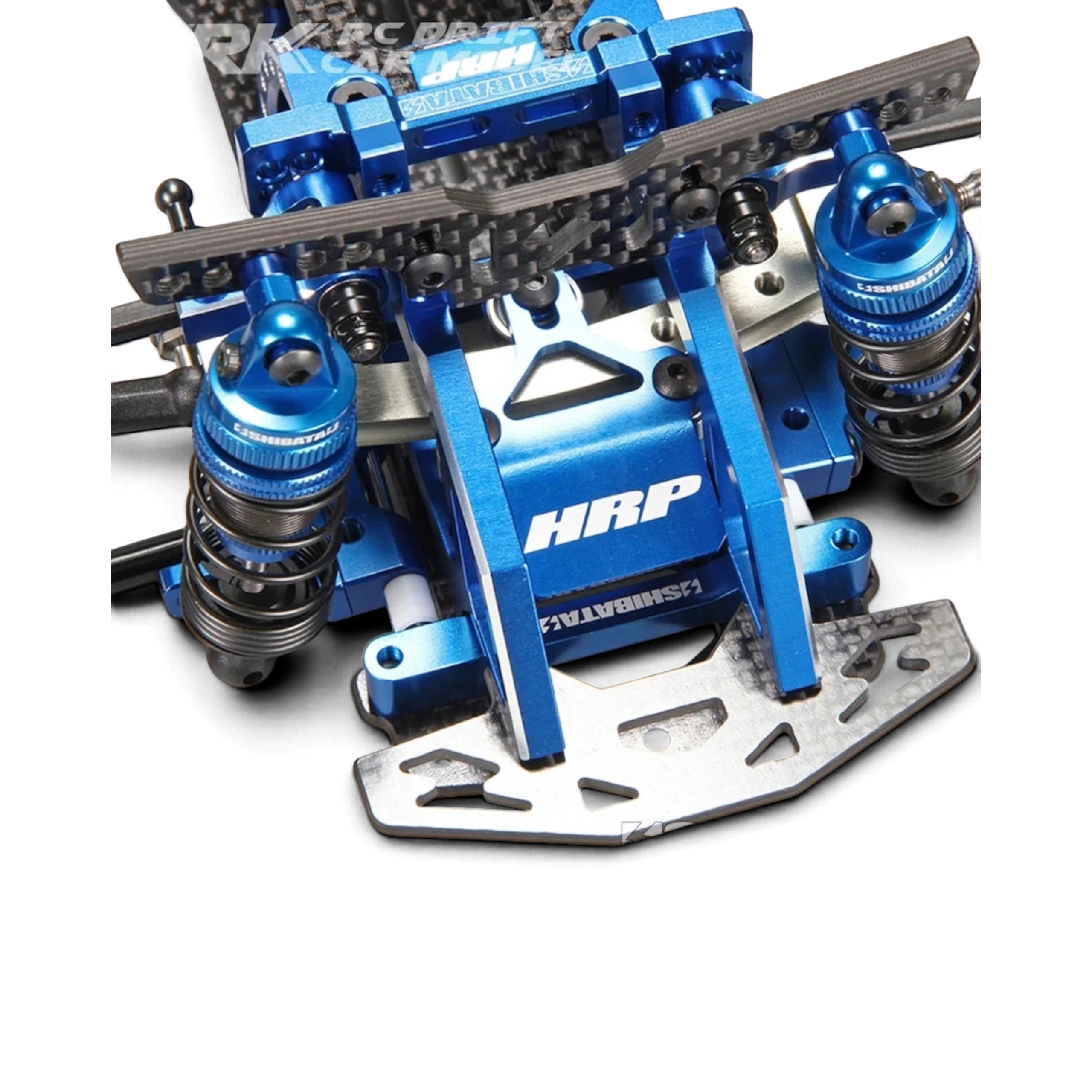 Châssis DriftParadiZ GRK5-R HRP SDC Championship Edition en aluminium bleu avec pièces en fibre de carbone