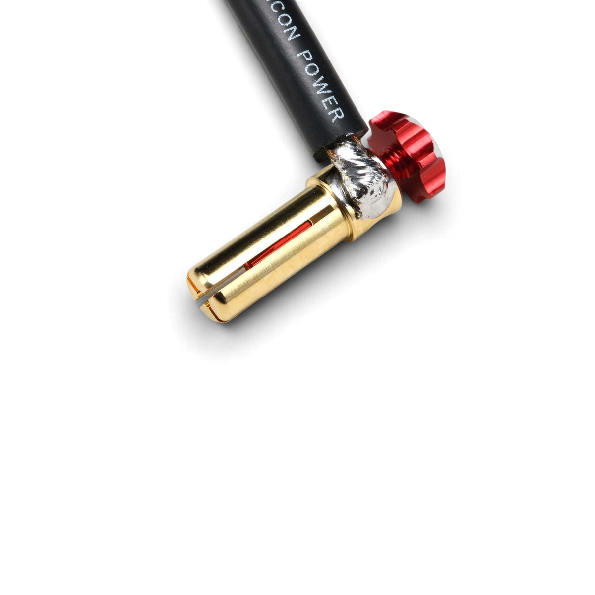 Connecteur PK Quick-Lock Racing Performer DriftParadiZ avec vis de serrage en aluminium rouge pour prise bullet