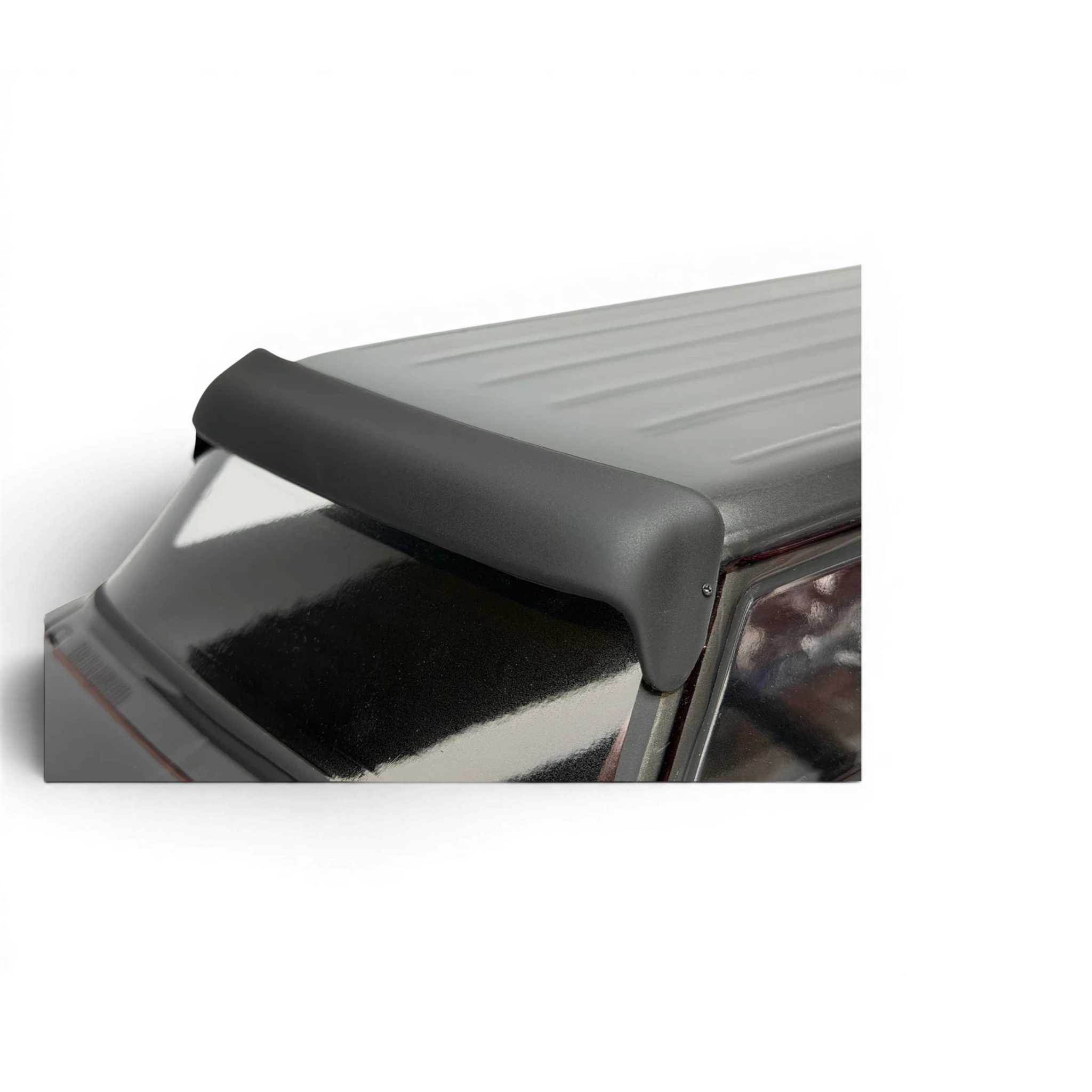Déflecteur de pare-brise noir DriftParadiZ pour carrosserie RC GMC Vandura 1983 style custom rétro