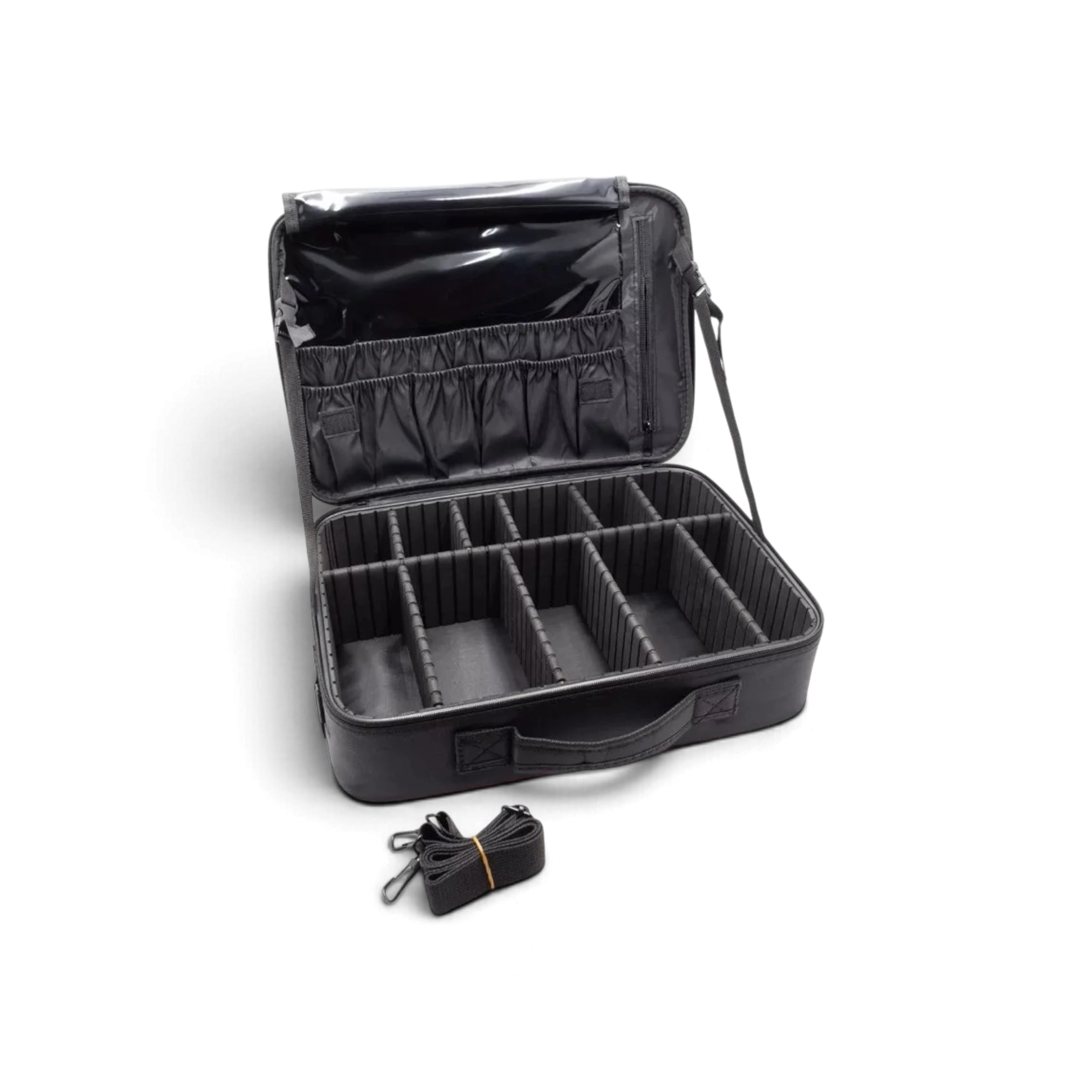 Sac de rangement modulable noir DriftParadiZ pour matériel RC avec compartiments ajustables et sangle de transport