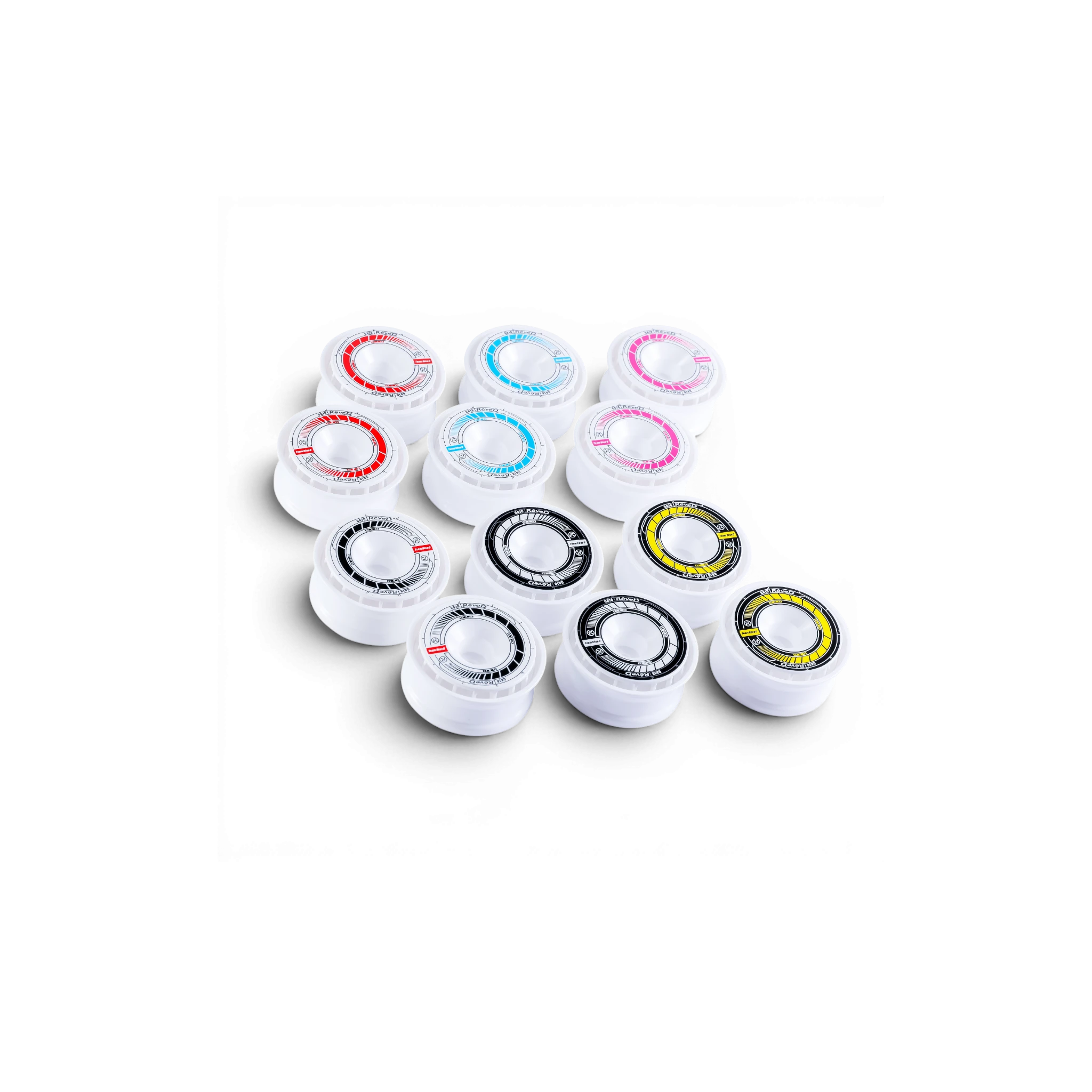 Stickers pour jantes DriftParadiZ RW-GA18 prédécoupés multicolores pour voitures RC style drift