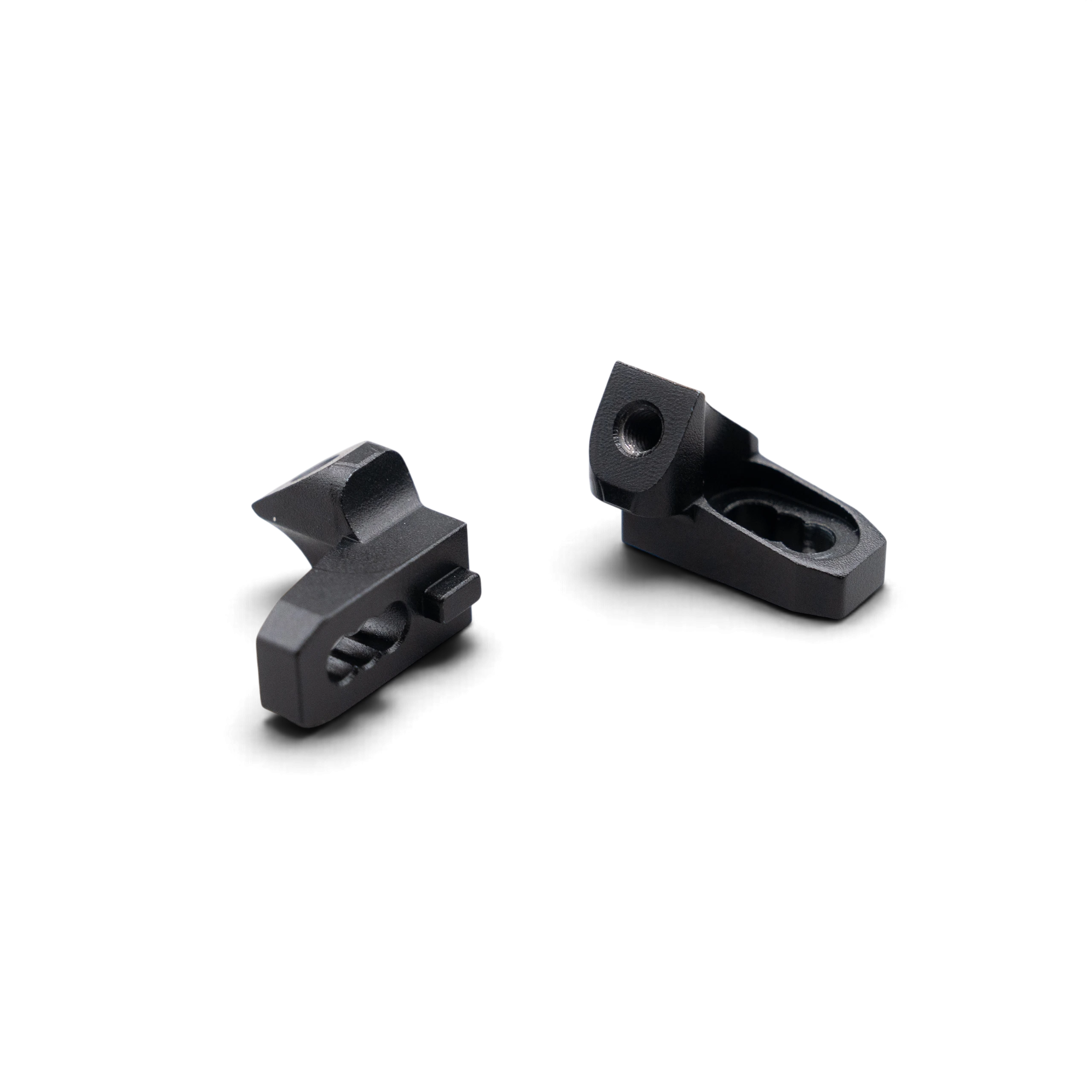 Supports de rocker arm noirs Kaizen RC KRC-045 pour suspension de voiture RC DriftParadiZ