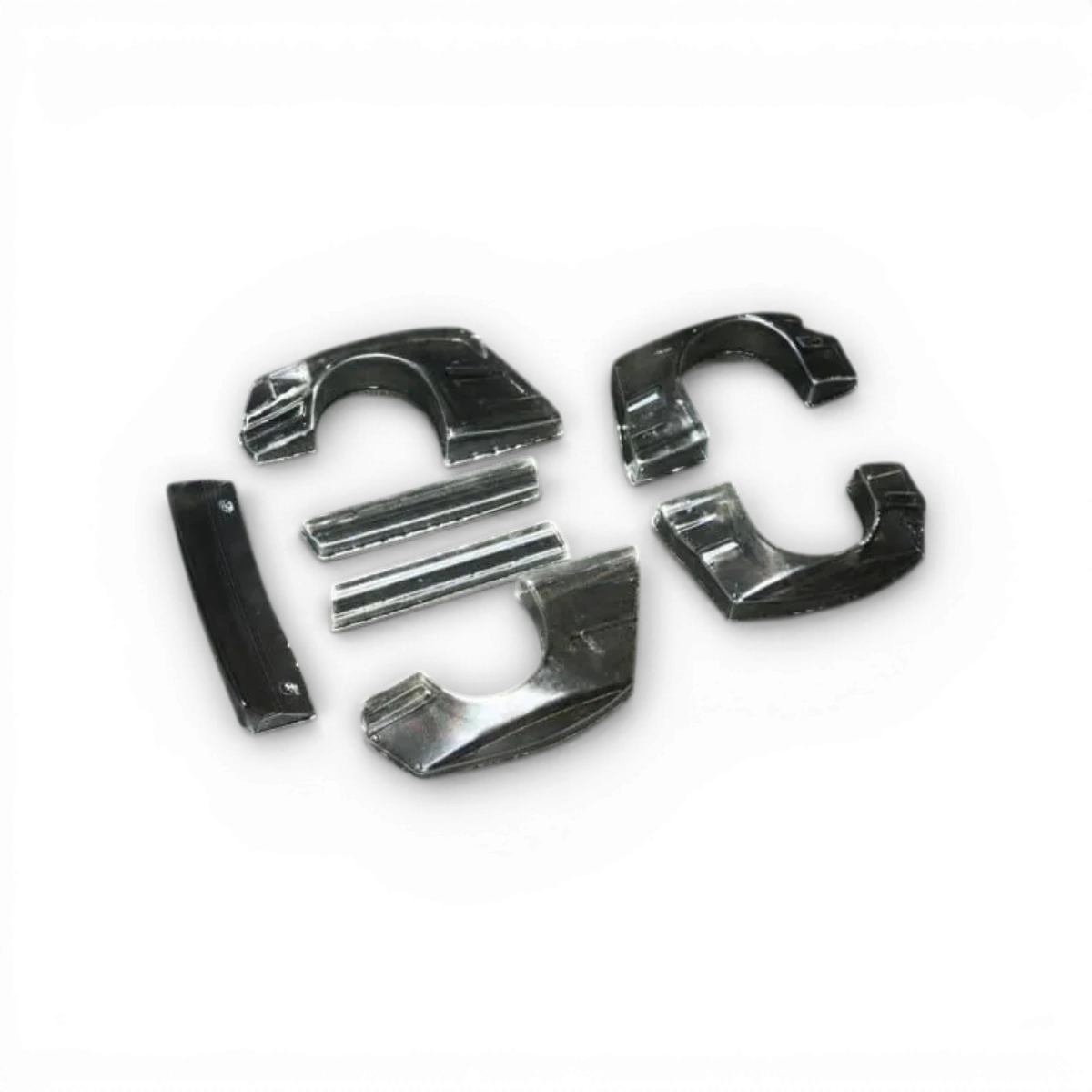 Kit large de carrosserie E36 pour voiture RC Aplastics RC, comprenant un large kit pour drift et course.