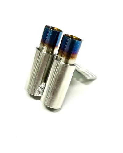 Echappement double 8mm 