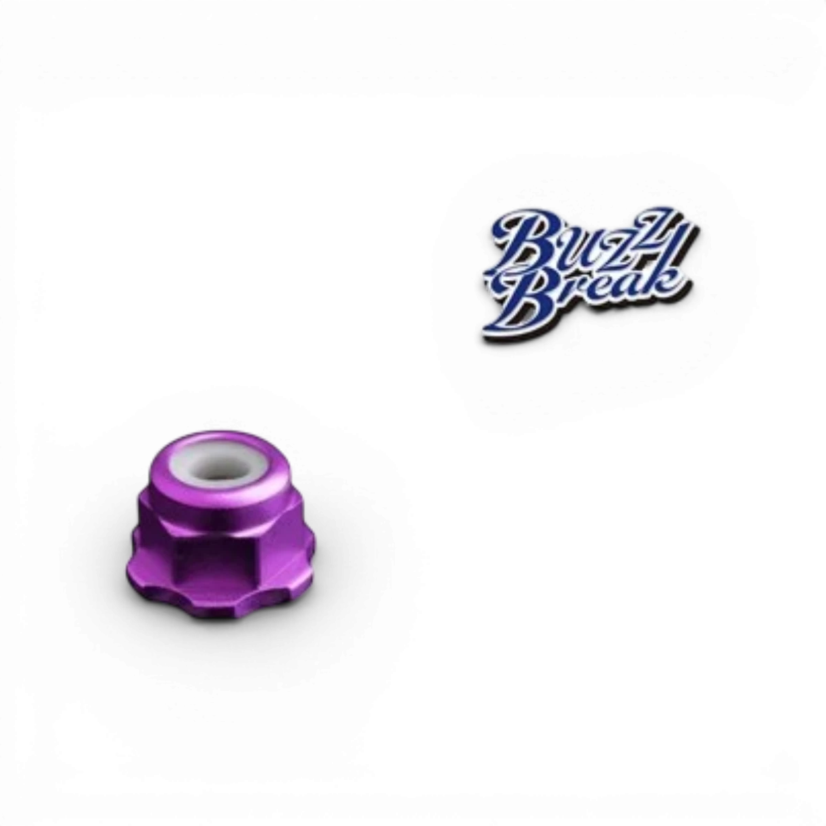 Écrous de Roue Aluminium BuzzBreak BB Rocket – Hex 7mm (x4) - BuzzBreak - DriftParadiZ