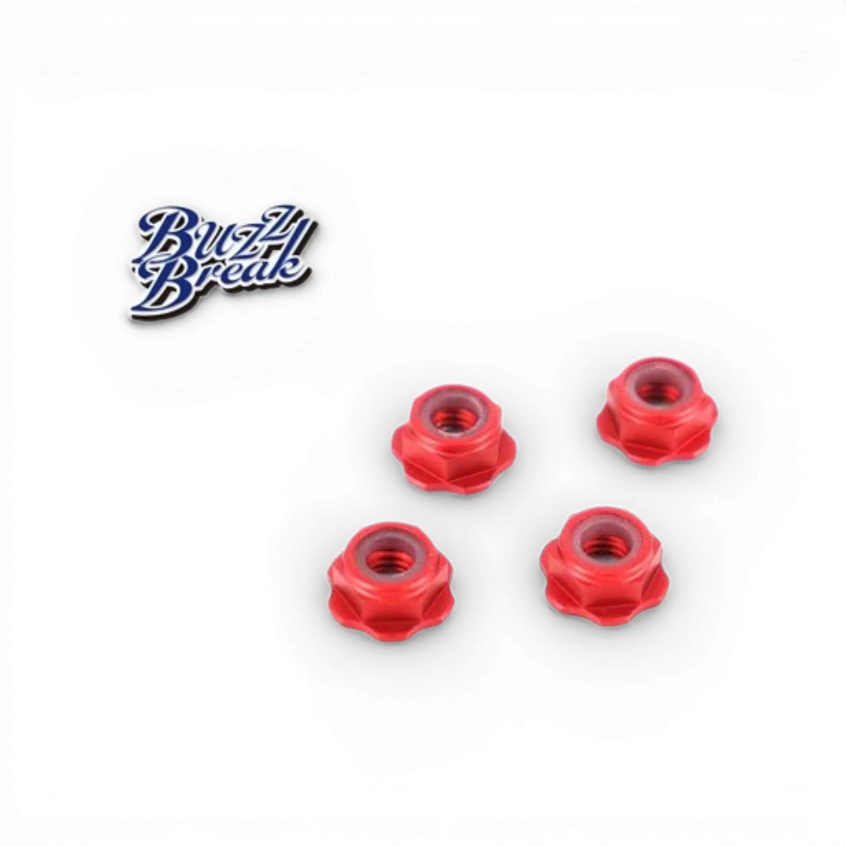 Écrous de roue BuzzBreak BB LOCK NUT en violet, pièce détachée pour vélo, fixation solide pour roues.