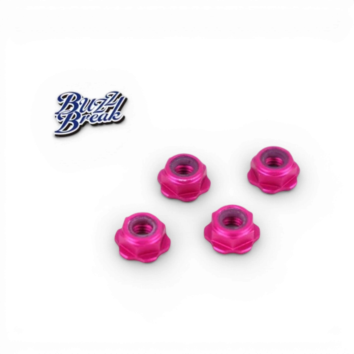 Écrous de roue BuzzBreak BB LOCK NUT en violet, pièces détachées pour véhicule, solide et fiable.