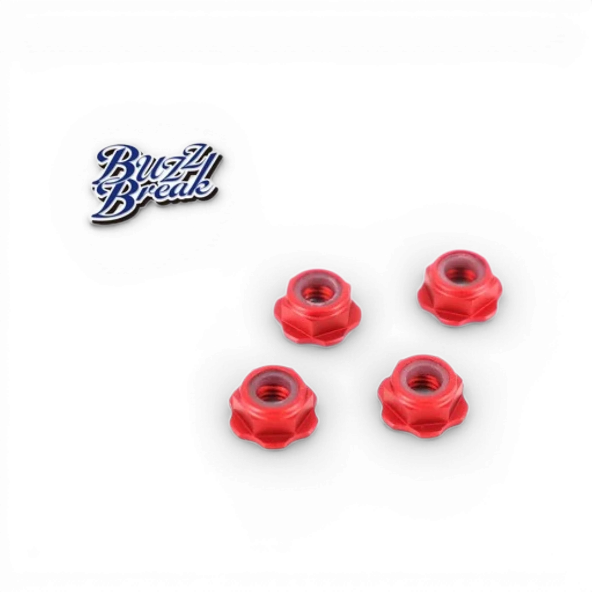 Écrous de roue BuzzBreak BB LOCK NUT, pièces détachées violettes pour fixation de roue.