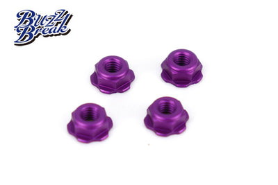 Porcas de roda BuzzBreak BB LOCK NUT – Versão baixa destacada – BuzzBreak