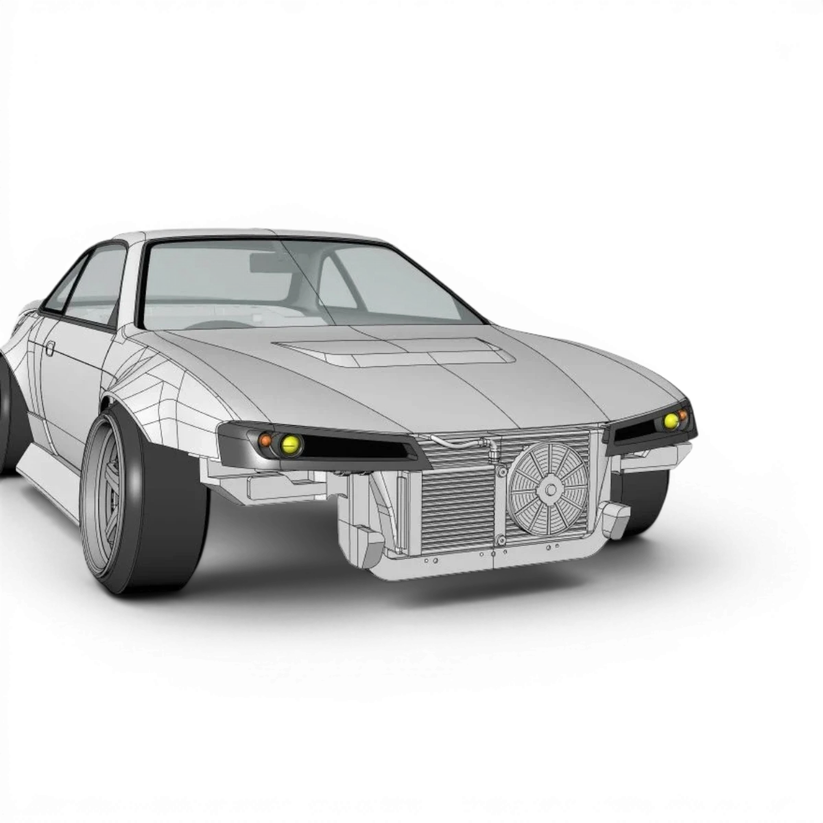 Ensemble d’Intérieur pour Nissan S14 – Addiction - AD-HB22I - DriftParadiZ
