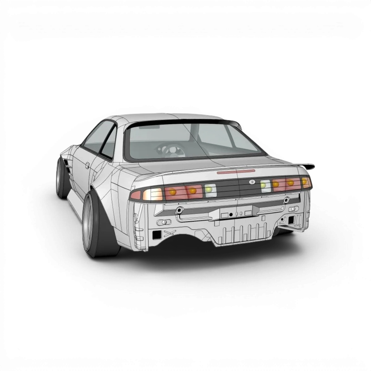 Ensemble d’Intérieur pour Nissan S14 – Addiction - AD-HB22I - DriftParadiZ