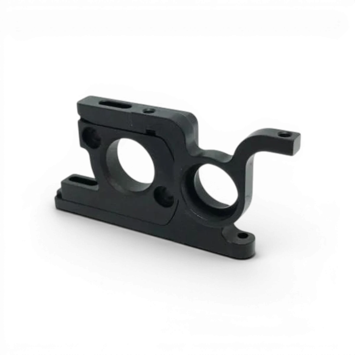 Support moteur intégré GRK4 noir pour pièces détachées SHIBATA, robuste et compatible avec divers modèles.