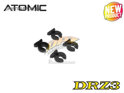 Entretoise de roulette DRZ3 MP - 4 pièces - Atomic RC