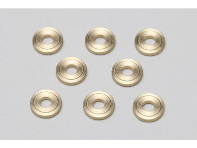 Entretoise laiton de haute précision 3×8×1.5 mm (8 pcs) – Yokomo – ZC-B3815
