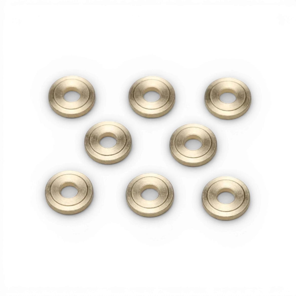 Entretoise laiton de haute précision 3×8×1.5 mm (8 pcs) – Yokomo – ZC-B3815 - DriftParadiZ