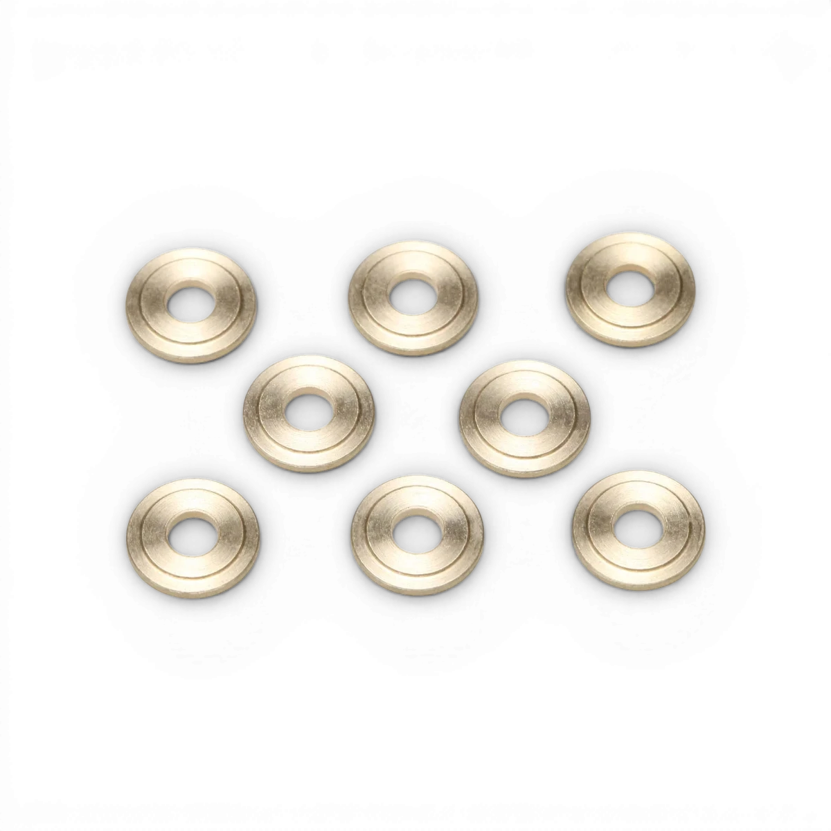 Entretoise laiton de haute précision 3×8×1 mm (8 pcs) – Yokomo – ZC-B3810 - DriftParadiZ