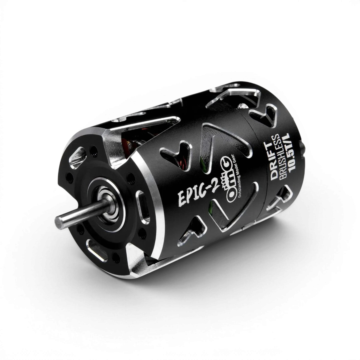 EPIC-2 Sensored Moteur 10.5T brushless - Rouge - OMG - DriftParadiZ