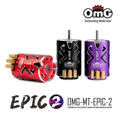 EPIC-2 Sensored Moteur 13.5T brushless - OMG