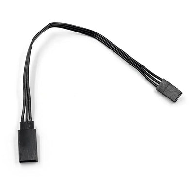 Erweiterung 15cm Jr (Servo -esc) - Schwarz - Yeah Racing - WPT-0155BK