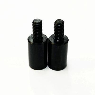 Mann/kvinnelige gjengede forlengelser 10mm svart M3 - TOPLINE - TP-2110