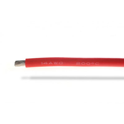 Silicone wire 14AWG (2.12mm²) Red - 1m - Beez2B - BEEC3014R
