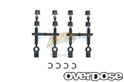 Fixations amortisseur HG - OVERDOSE - od2399b