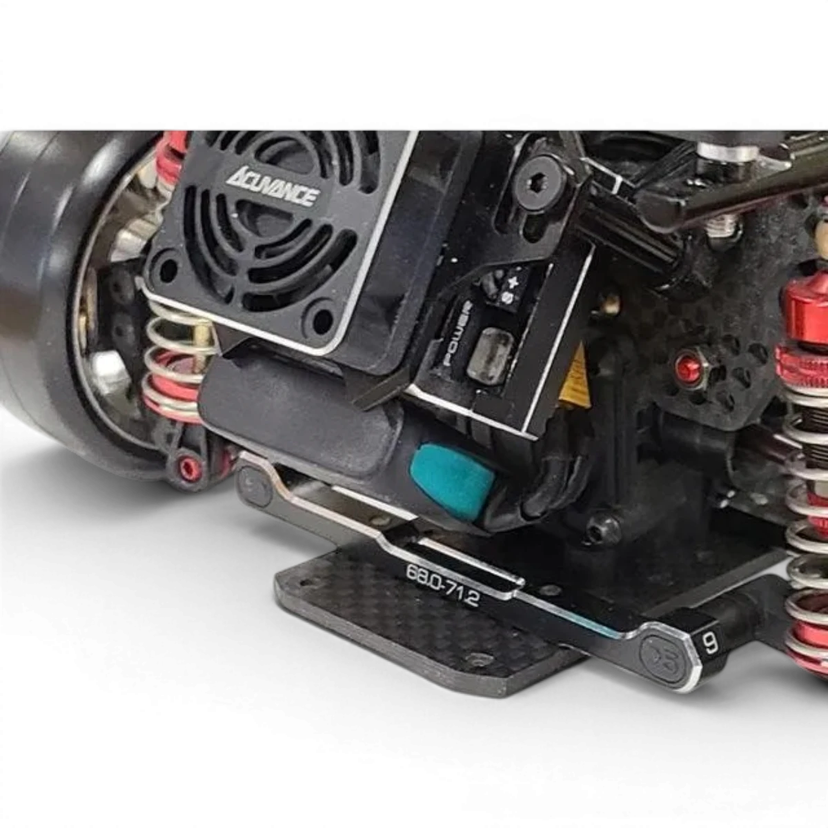 Condensateur haute réactivité Type H pour ESC électronique, fabriqué par Topline, avec composants robustes et connexion visible.