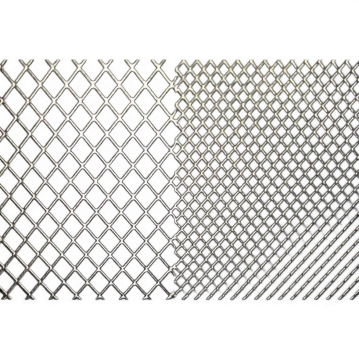 Grille 3D chrome Pandora RC 210x120mm pour personnalisation de voiture, design élégant et finition brillante.