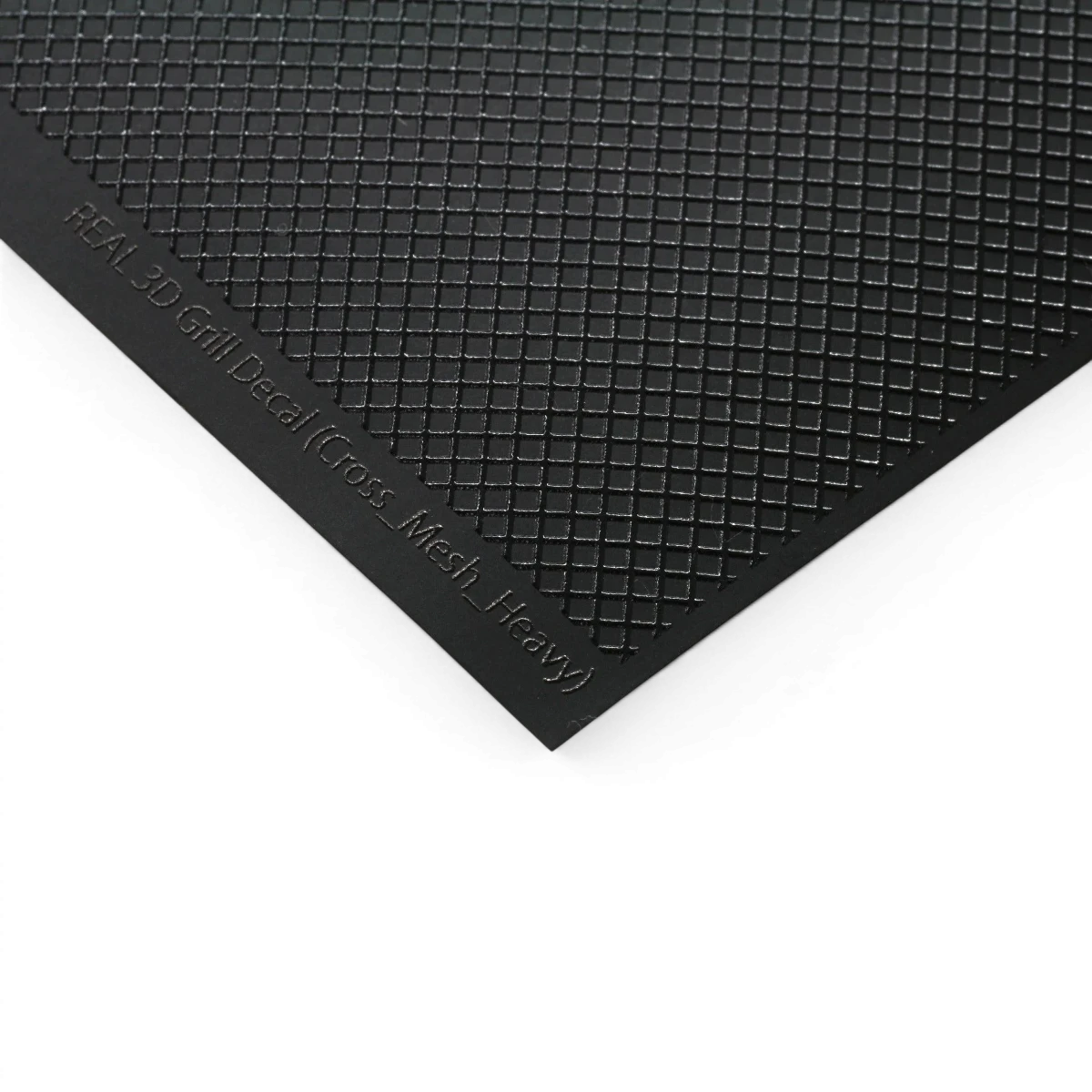 Grille autocollante réel 3D - Maille Croisée/Épaisse - 130x75mm - Wrap-UP Next - DriftParadiZ