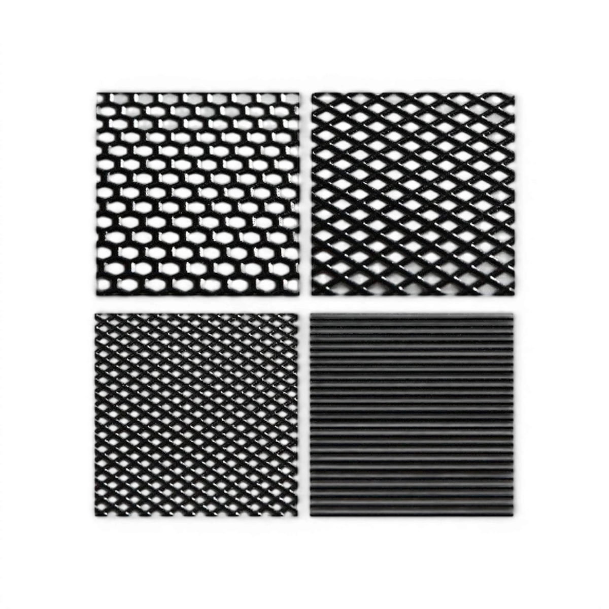 Grille autocollante réel 3D - Maille Croisée/Épaisse - 130x75mm - Wrap-UP Next - DriftParadiZ